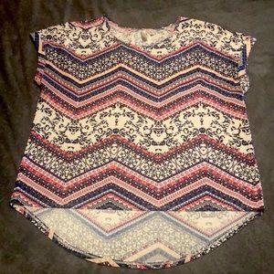 X-Large Tacera Cap Sleeve Top